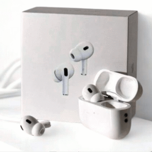 AirBuds-Pro wireless earbuds with charging case